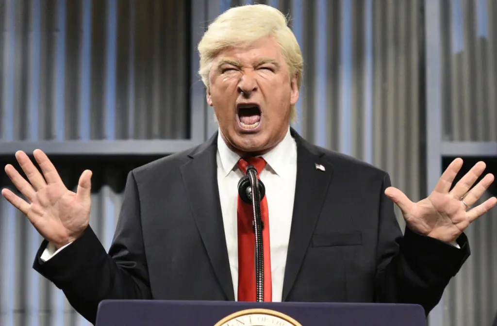 kumail nanjiani episode 1728 pictured alec baldwin as president j picture id861465126