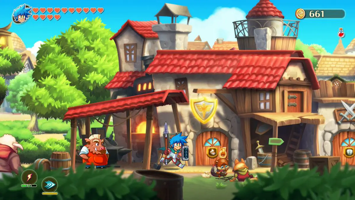 Imagen de FDG Entertainment afirma que la demo para Switch de Monster Boy and the Cursed Kingdom llegará muy pronto