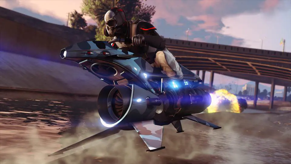 Imagen de Patrulla las calles y los cielos de GTA Online con el Oppressor MK II