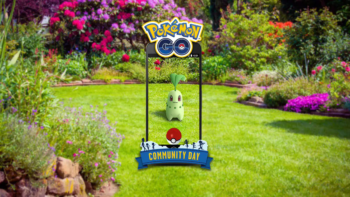 Imagen de Chikorita protagonizará en Pokémon GO el Día de la Comunidad de septiembre