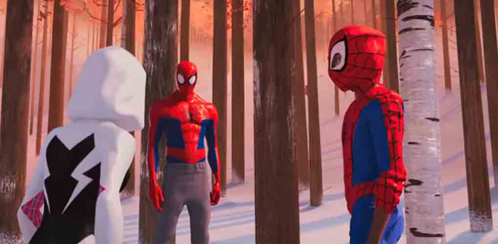 Imagen de Spider-Man: Un nuevo universo revela alguno de los trajes que mostrará