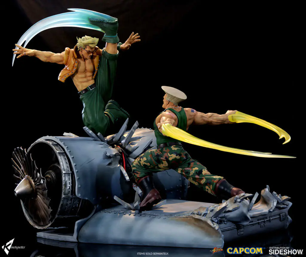 street fighter charlie nash diorama kinetiquettes 903915 14