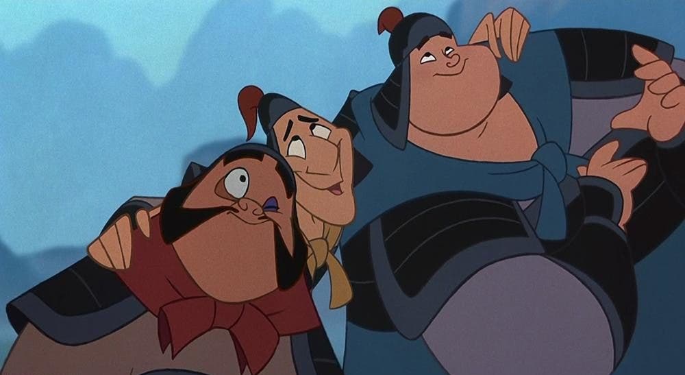 Imagen de Yao, Ling, y Chien Po llegan al nuevo live-action de Mulan