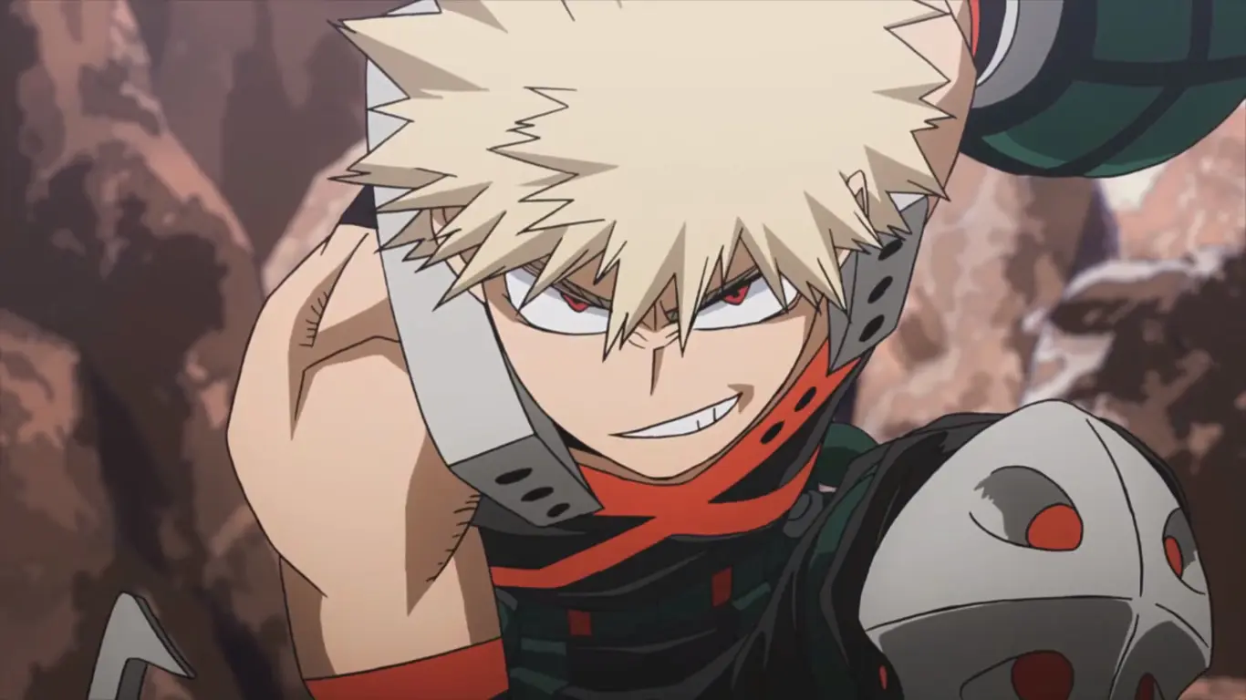 Imagen de Bakugo protagoniza el nuevo clip de My Hero Academia: Two Heroes