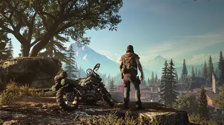 Imagen de Days Gone muestra parte de su arte con una ilustración