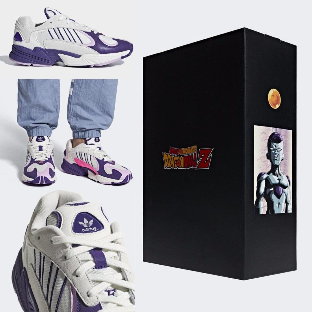 Contorno tenedor Helecho En vídeo las nuevas zapatillas de Dragon Ball Z que Adidas ha puesto en el  mercado