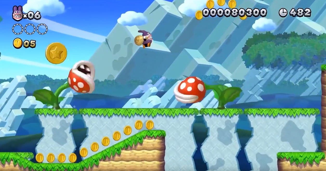 Imagen de New Super Mario Bros. U llegará renovado con una edición deluxe a Nintendo Switch