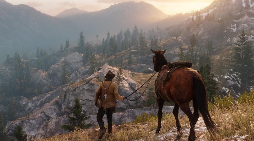 Red Dead Redemption 2 caballos