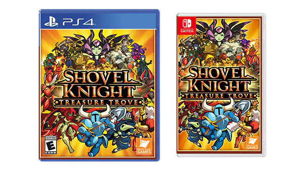 Shovel Knight Treasure Trove caratula