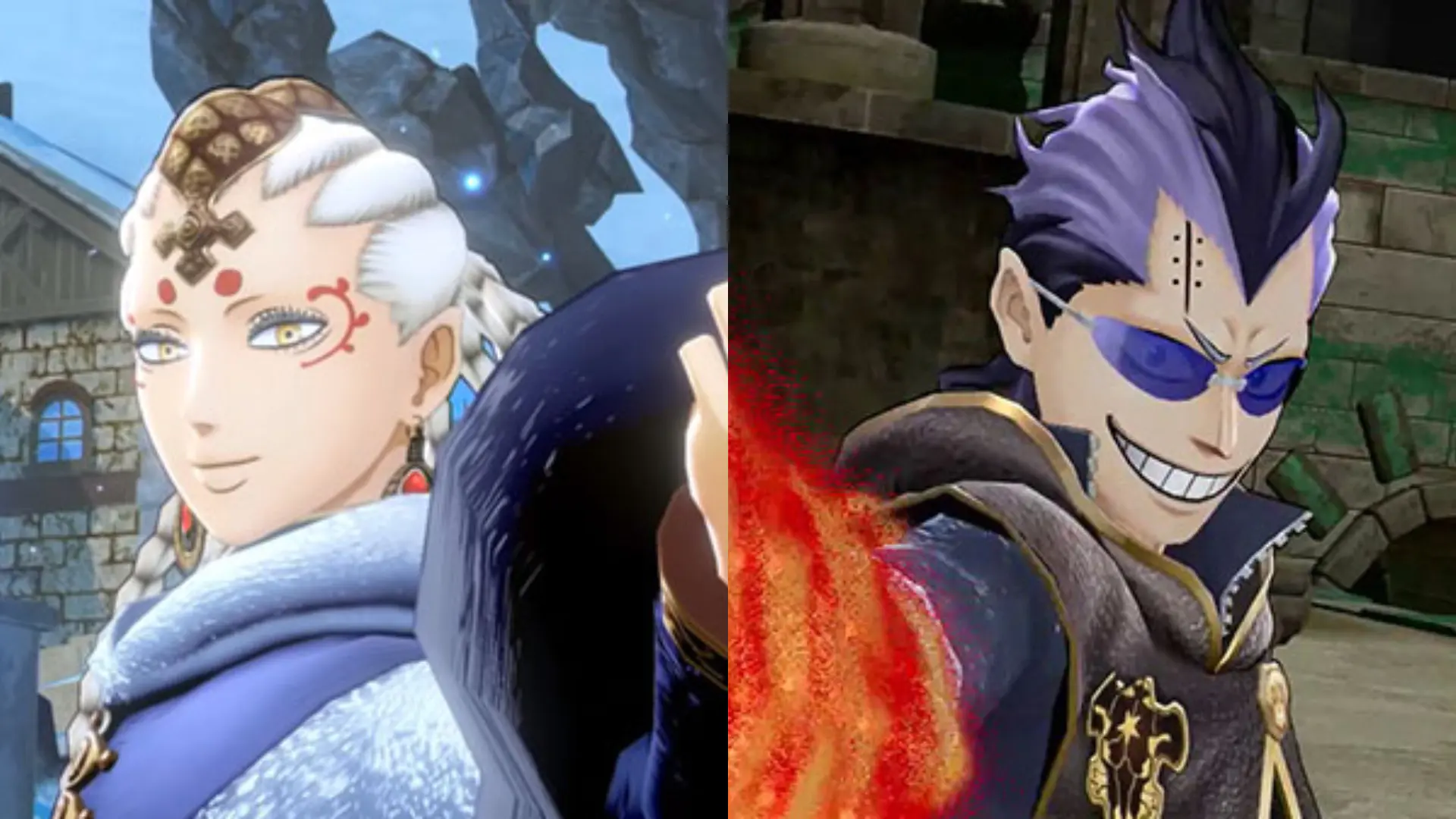 Imagen de Así lucen Licht y Magna con sus tráileres en Black Clover: Quartet Knights