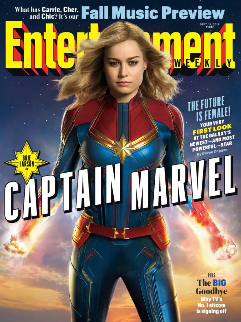 ew captain marvel cover