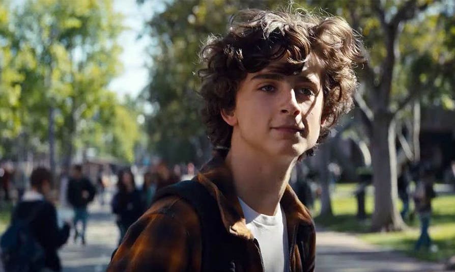 Imagen de Timothée Chalamet huele el Oscar en el nuevo tráiler de Beautiful Boy