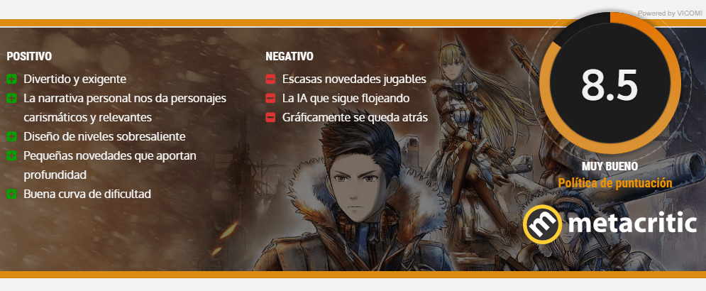 nota valkyria