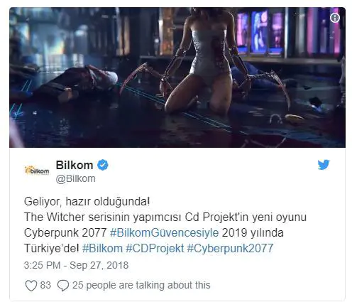 Bilkom Cyberpunk 2077