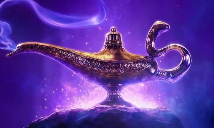 Imagen de El live-action de Aladdin llama al Genio de la Lámpara en su primer póster