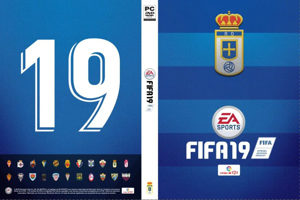 FIFA 19 Caratula Real Oviedo