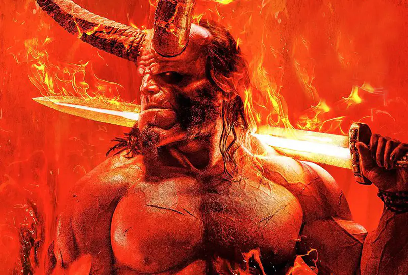 Imagen de Hellboy te da la bienvenida al infierno en el espectacular primer póster del reboot