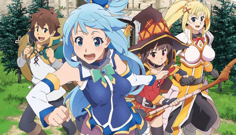 KonoSuba Season 3 release date New anime teased by Kazuma Megumin voice actors Fans hope for Bakuen anime KonoSuba movie or OVA 3 Light Novel Spoilers