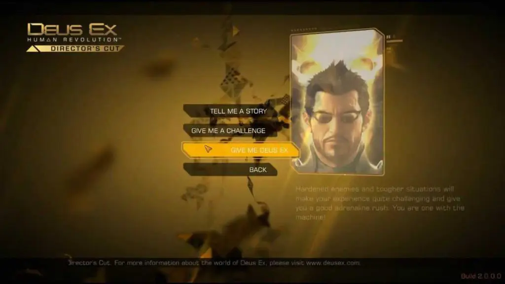 deus ex dificultad