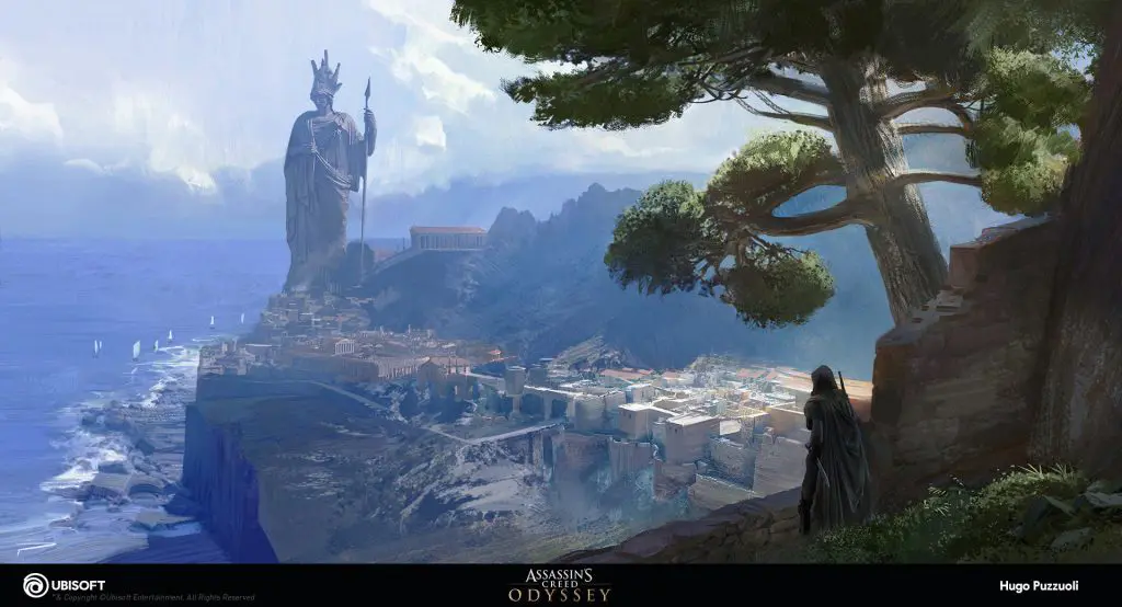 Imagen de Ubisoft comparte el trabajo artístico de Assassin´s Creed Odyssey