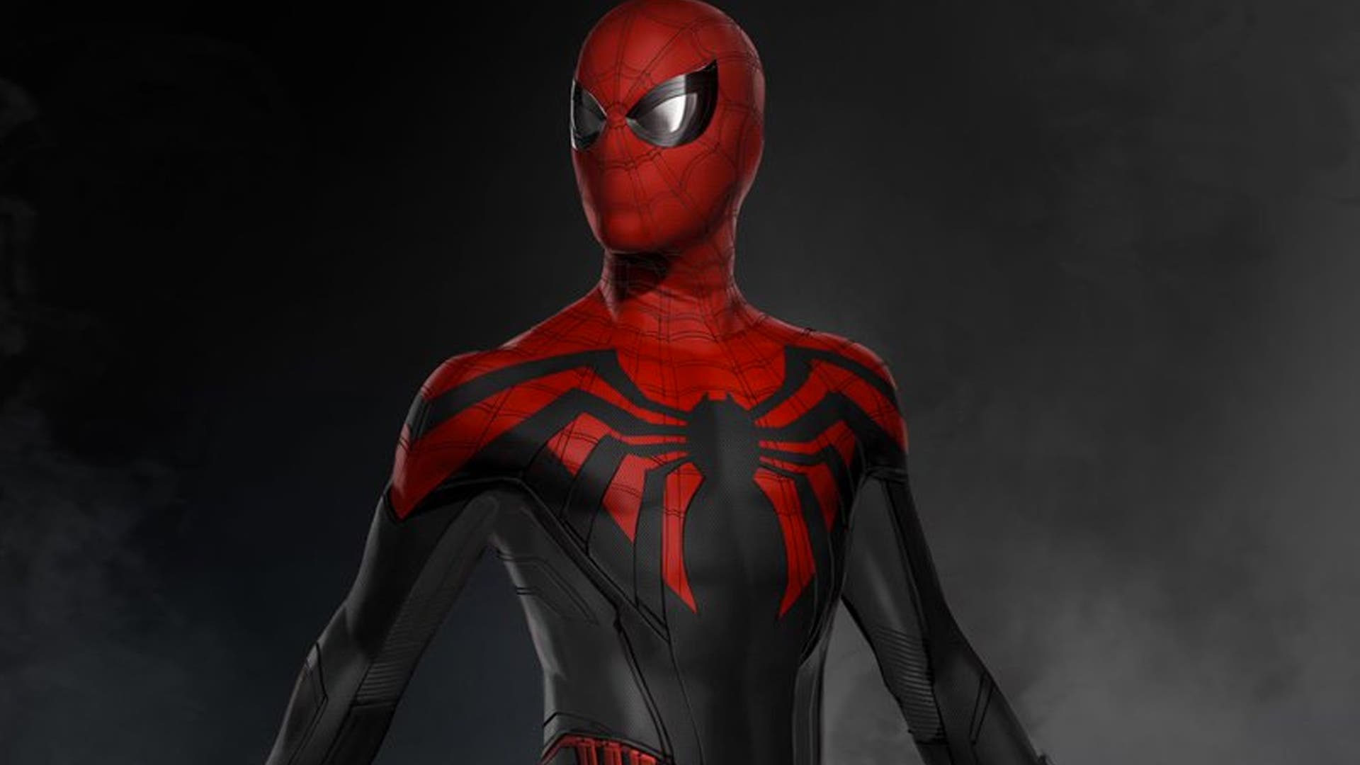 Peter viste un nuevo traje negro y rojo en el set de Spider-Man: Lejos de  casa
