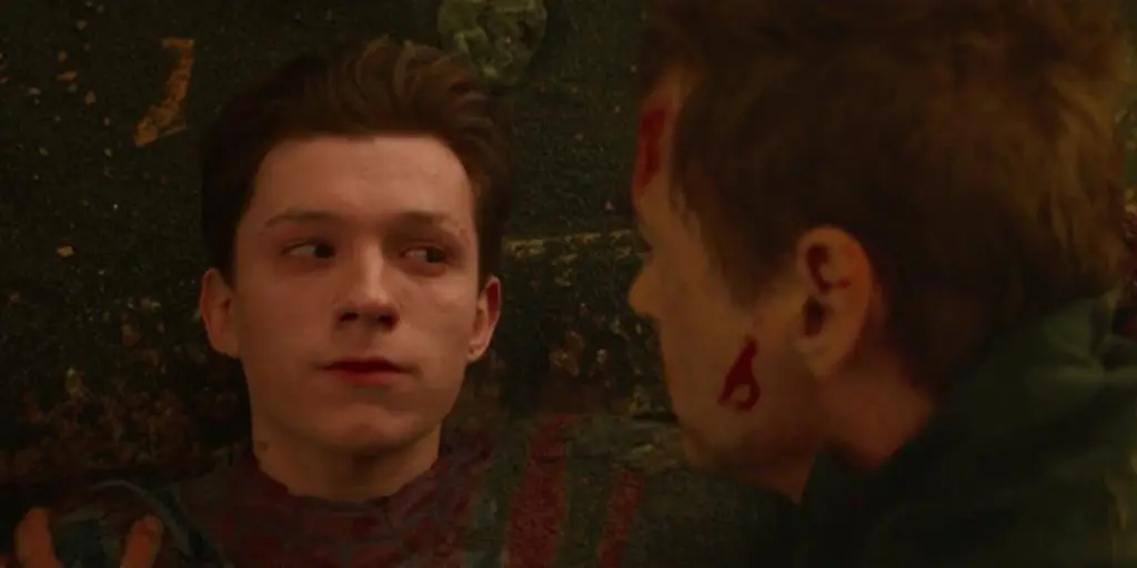 Avengers Infinity War Spider Man Death