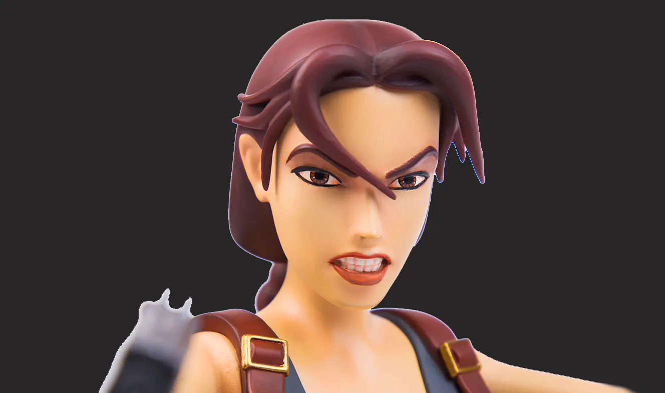 Imagen de Gaming Heads muestra la segunda pieza del diorama de Tomb Raider