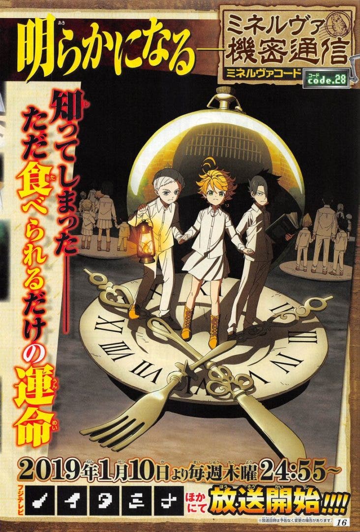 Calendario Noviembre 2021 The Promised Neverland