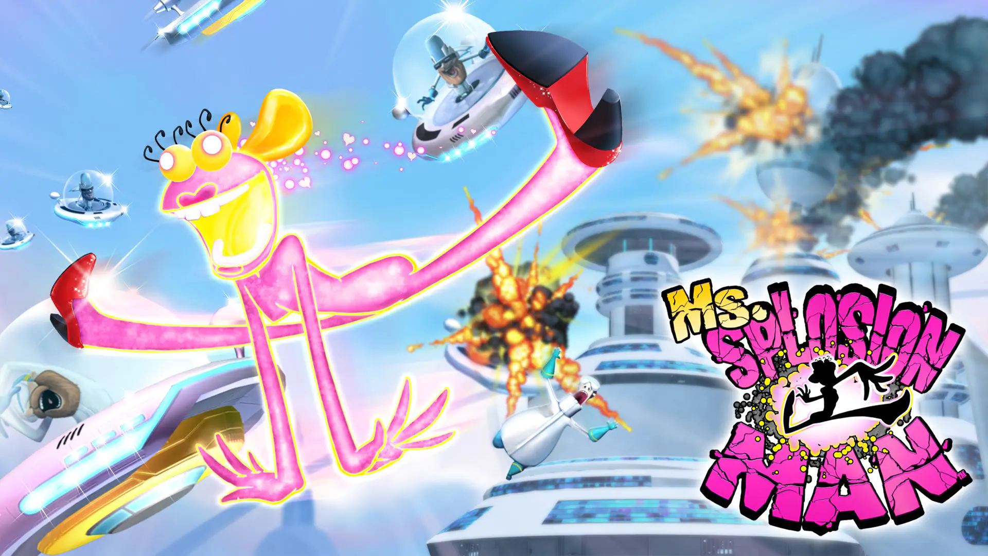 Imagen de Ms. Splosion Man llega a Nintendo Switch y lo celebra con un tráiler