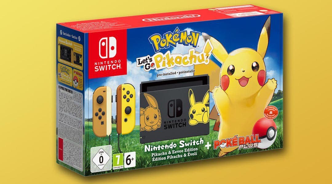 Imagen de Consigue una Nintendo Switch Pikachu & Evee Edition + Poké Ball Plus con este sorteo