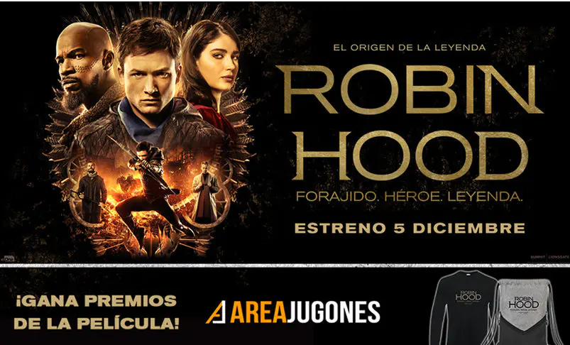 Imagen de Consigue un pack de merchandising de Robin Hood con este sorteo