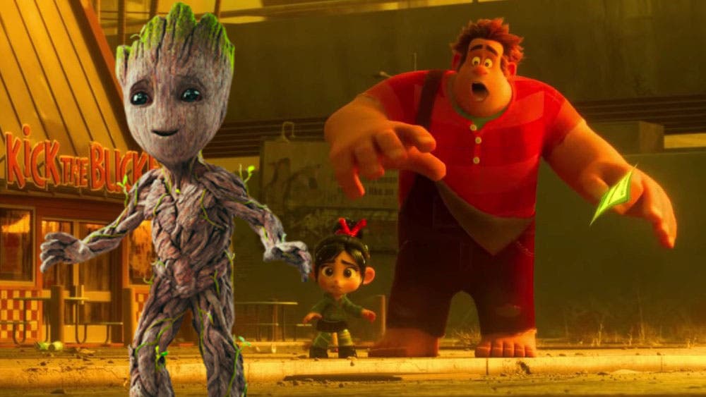 Imagen de Baby Groot aparecerá como cameo en Ralph rompe Internet