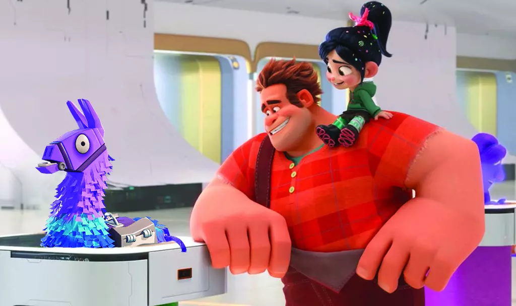 Imagen de Rompe Ralph aparece por sorpresa de forma fugaz en Fortnite
