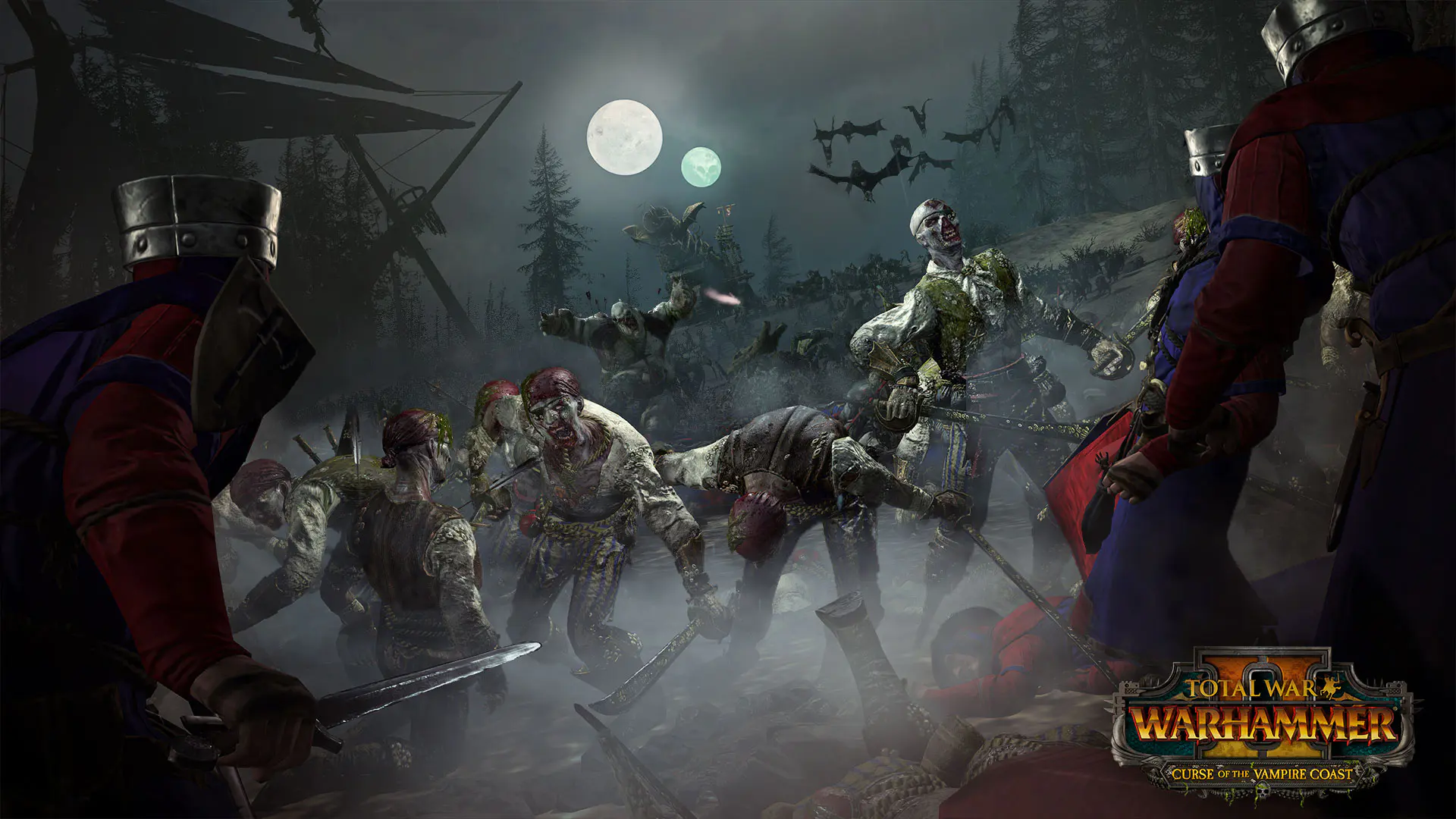 Imagen de Curse of the Vampire Coast de Total War: Warhammer II ya está disponible