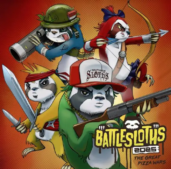Imagen de Battlesloths 2025: The Great Pizza War a un paso de Nintendo Switch