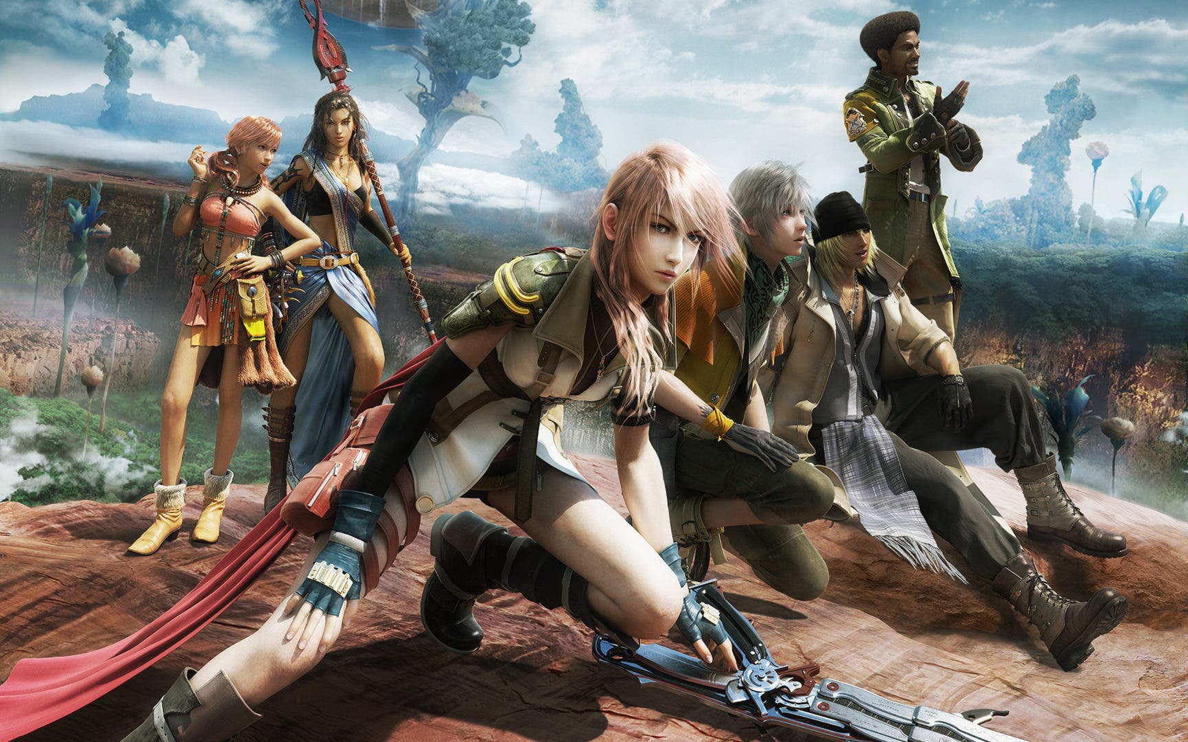 Imagen de Final Fantasy XIII se muestra muy mejorado a 4K en Xbox One X