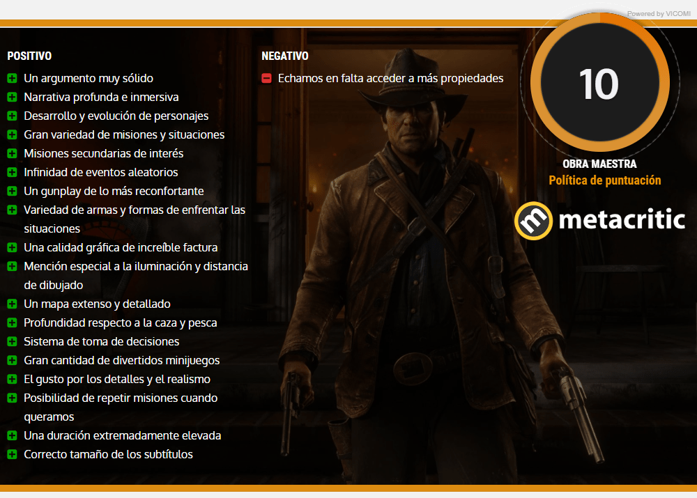 nota red dead