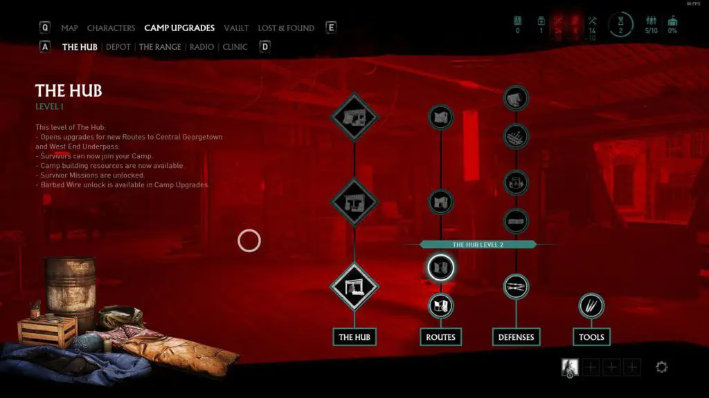 overkills the walking dead menu