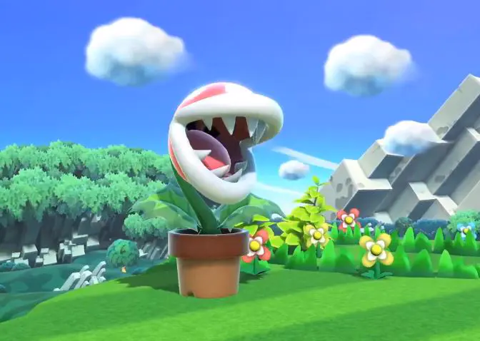 Imagen de Planta Piraña para Super Smash Bros. rozó los 30 dólares en portales de compraventa