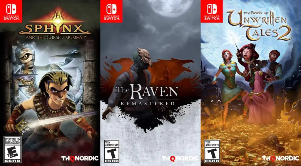thq nordic boxarts