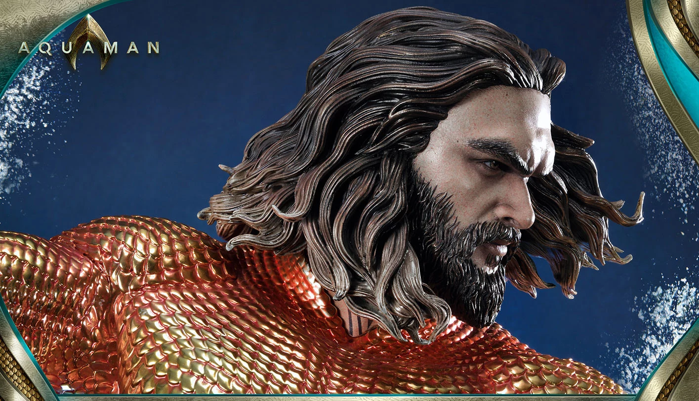 Imagen de Aquaman se luce en una nueva pieza creada por Prime 1 Studio
