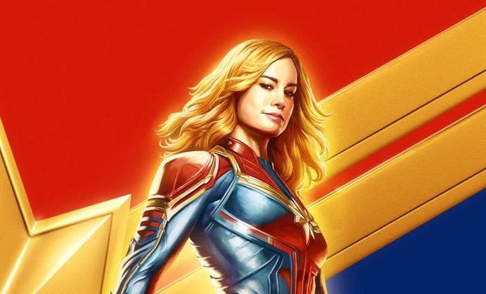 Imagen de Capitana Marvel nos devuelve a los 90 con su nuevo póster oficial