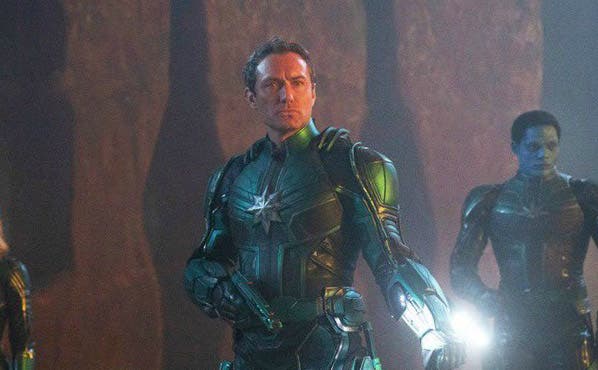 Imagen de Disney revela la identidad de Jude Law en Capitana Marvel
