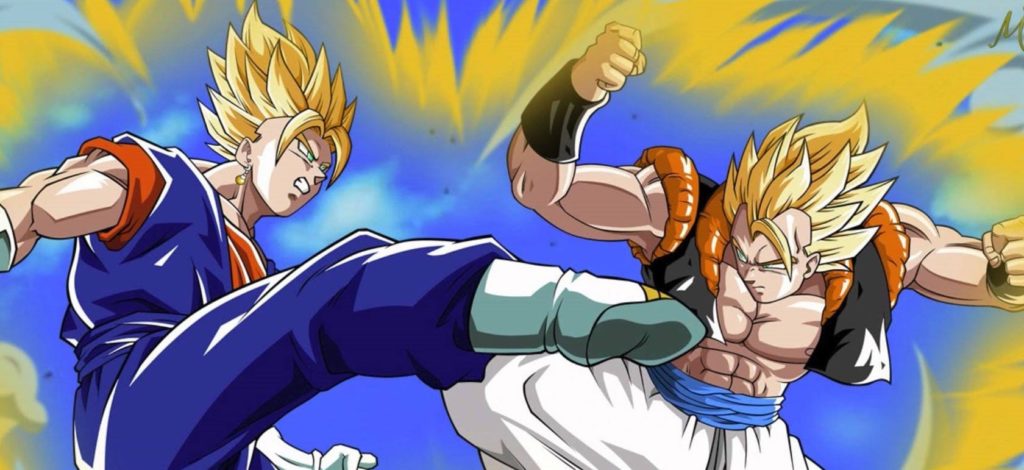 Gogeta and Vegito fan art