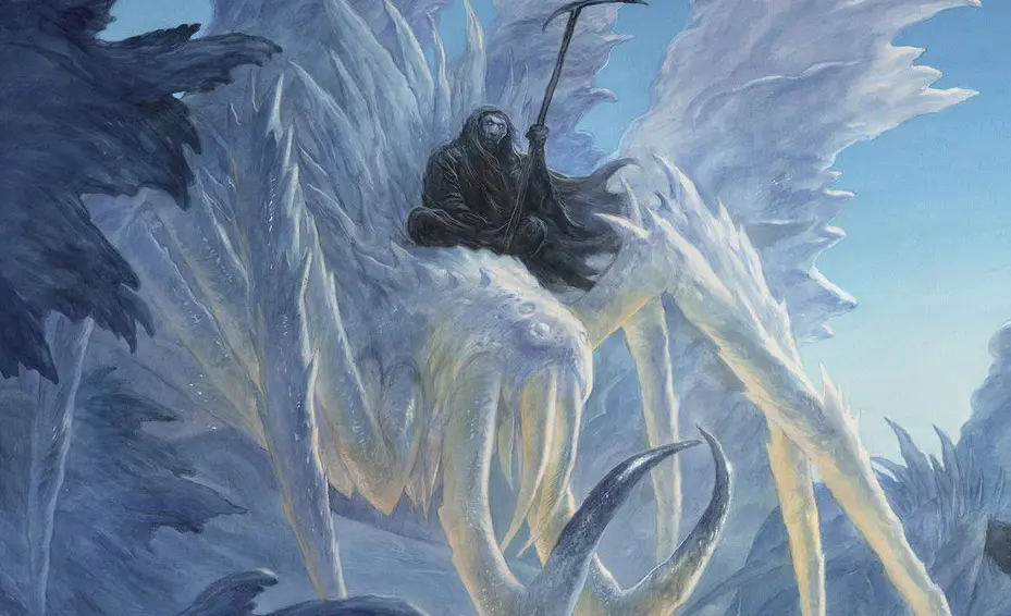 Imagen de George R.R. Martin revela la primera imagen oficial de las arañas de hielo de Juego de Tronos