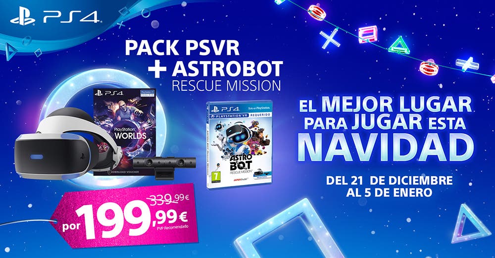 Oferta PS VR Navidad