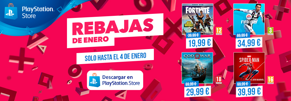 PS Store Rebajas Enero