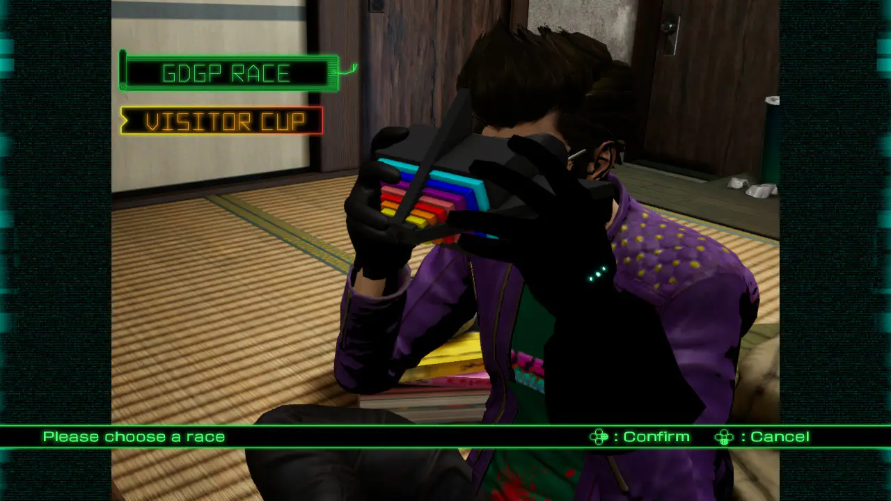 Imagen de Travis Strikes Again: No More Heroes se muestra en una galería de imágenes