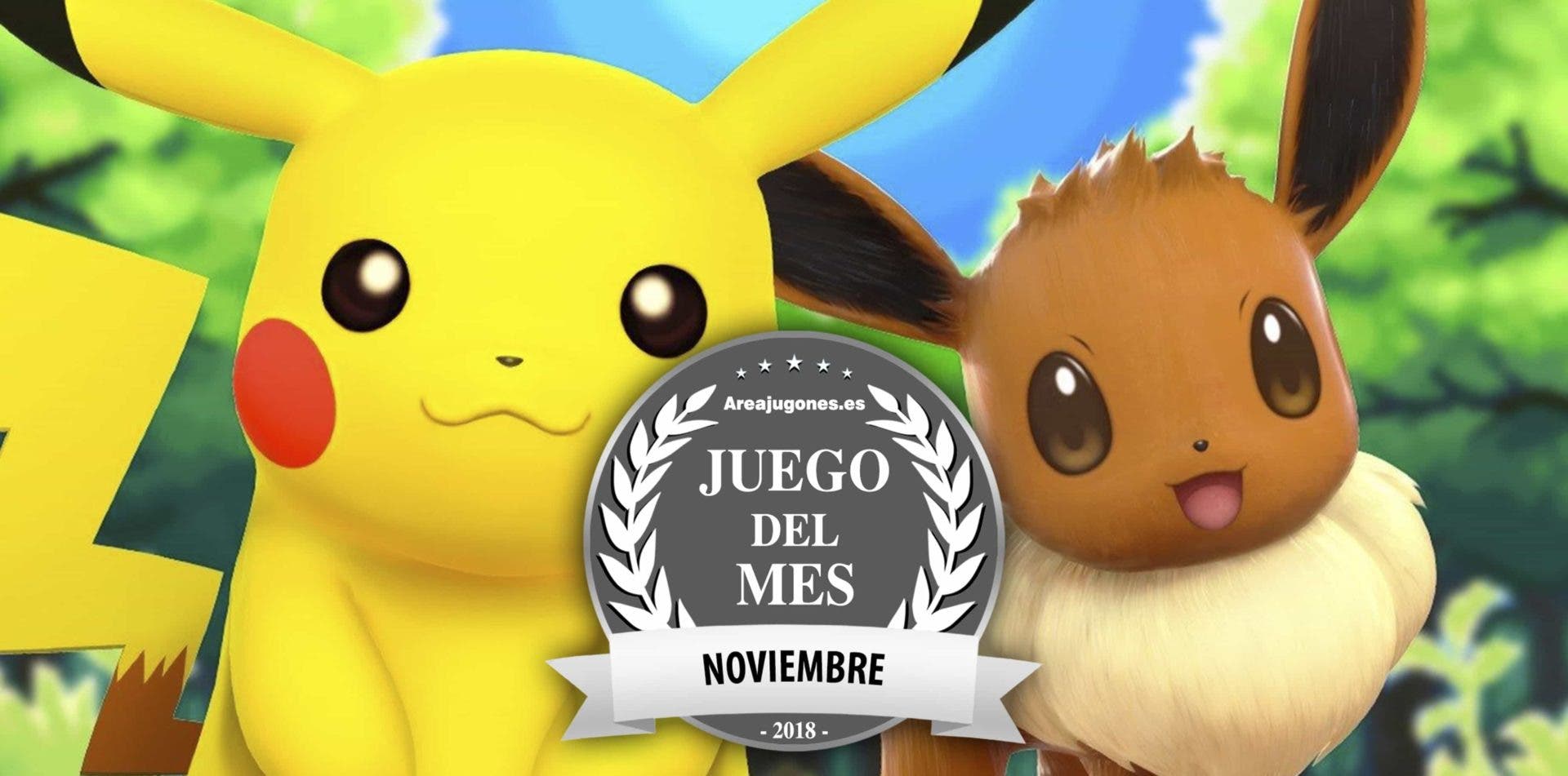 Imagen de Pokémon Let's Go Pikachu/Eevee es nuestro Juego del Mes de noviembre