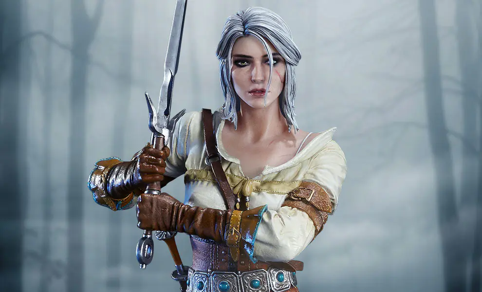 the witcher wild hunt ciri of cintra statue prime1 studio feature 903414